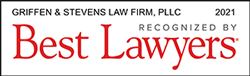 Logo Recognizing Griffen & Stevens's affiliation with Best Lawyers
